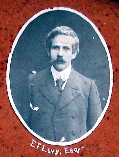 Ernest F Levy, Levin Borough Councillor in 1906-7 photo