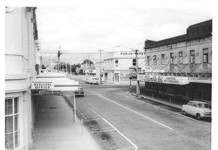 Bath St., looking east from Public Library, 1969 - Resource cover image