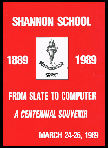 Shannon School 1980's - Resource cover image