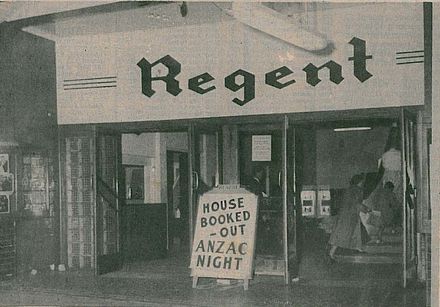 The Regent Theatre, Levin - ANZAC night sellout - Resource cover image