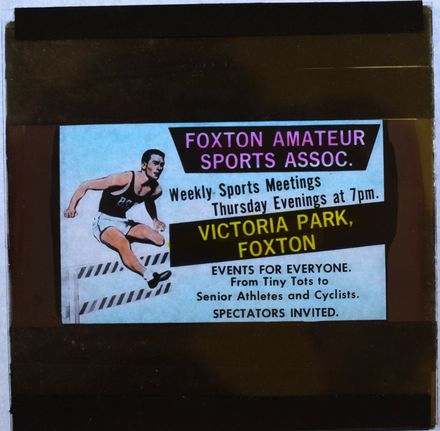 Foxton Amateur Sports Association Cinema Slide