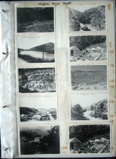 Page 5 - Mangahao Power Project - 10 b/w photos