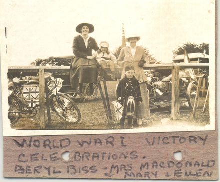 1918 End of War celebration