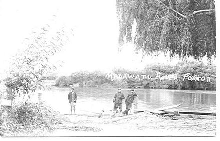 Men Beside the Manawatu River