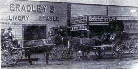 Bradley's Livery Stable, Levin after 1895 - Resource cover image
