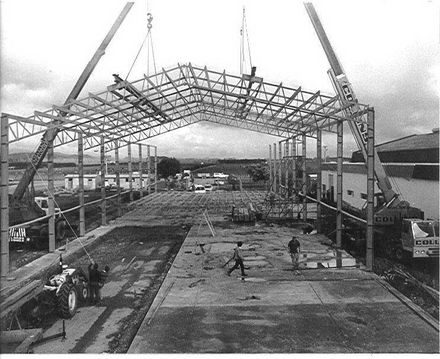 AHI factory, Tararua Rd., Levin, 1985