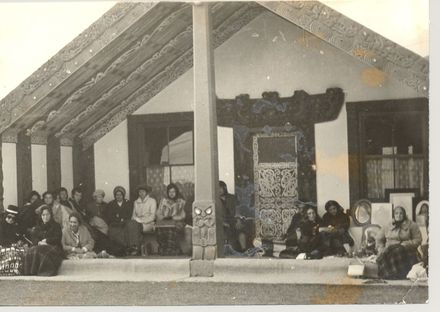 Meeting House Raukawa Marae, Otaki, 1971 tangi of Inia Te Wiata - Resource cover image