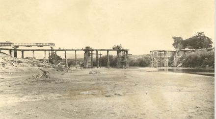 Construction, new Opiki Bridge, 1969