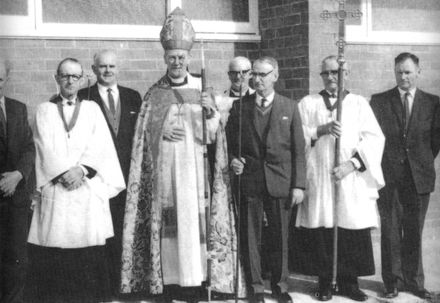 Consecration of St Davids Church, Oroua Downs