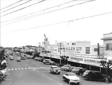Oxford Street, Levin, 1961