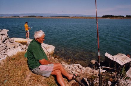 Fishing at Foxton