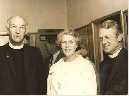 Canon Joblin, Dean & Mrs Hurst, 1969