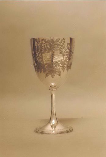 Trophy - Silver Cup (without handles) and inscribed