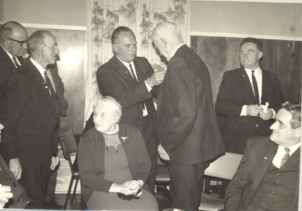 Group at celebratory social function - Resource cover image