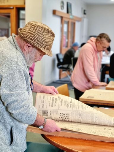 Libraries Horowhenua outreach to the Levin Baptist Adult Day Centre - Resource cover image