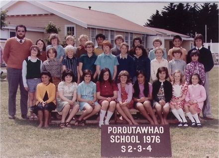 Poroutawhao School Standards 2-4 Class Photo 1976