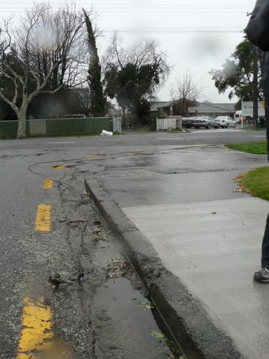 Queen Street and the power cable
