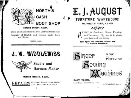 Pages 4 and 5 - Horowhenua Cookery Book