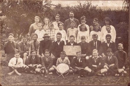 Foxton State School, Class Std 6, 1921