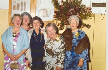Beryl Knight, Bridie Bryant, Stella Jensen, Kitty O'Sullivan, Lil Robinson