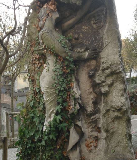 Montmartre cemetery headstone
