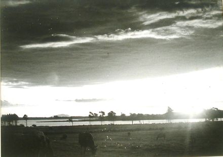 Rural Sunset, Lake Horowhenua