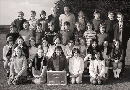 Poroutawhao School Senior Class Photo 1972 - Resource cover image