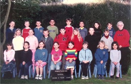 Poroutawhao School Years 3-4 Class Photo 2003 Poroutawhao School Years 3-4 Class Photo 2003