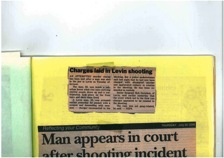 Mrs Hearfield's Scrapbook page 37 top