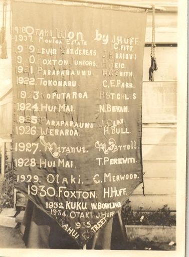 Rugby Banner, 1930's