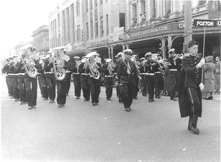 Foxton Bandat D Grade Brass Band Competitions, 1956