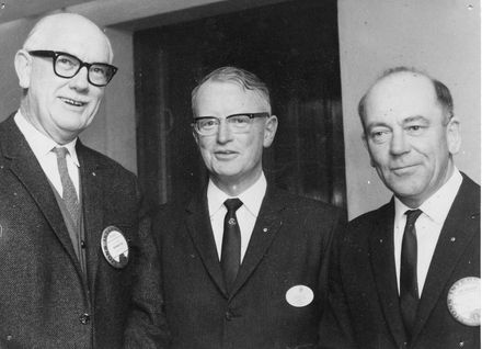 Change of presidents, Levin Lions Club, 1969