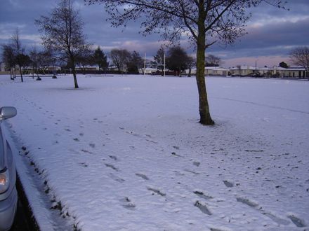 Footprints in the snow - Resource cover image