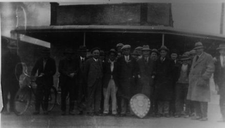 Ranfurly Shield Visit to Shannon, 1927