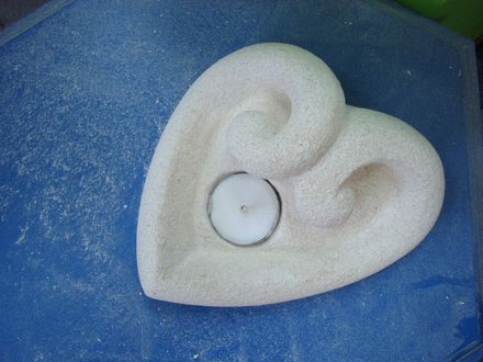 Koru heart candle holder - Resource cover image