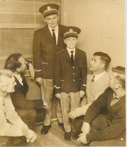 Levin Municipal Band, new uniforms, 1969