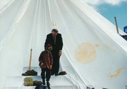 Visit of Sir Edmund Hillary