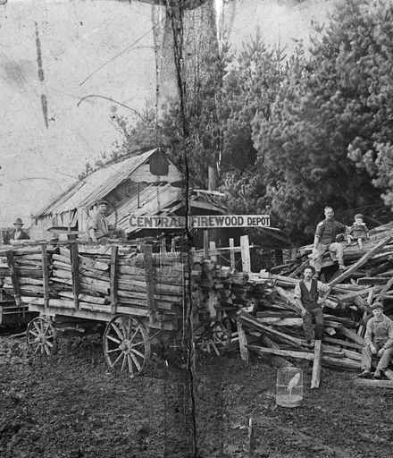 Central Firewood Depot, c. 1902
