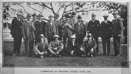 Feilding Jockey Club Committee, c. 1923
