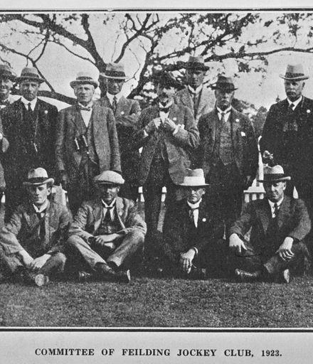 Feilding Jockey Club Committee, c. 1923