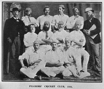 Pilgrim's Cricket Club, c. 1888