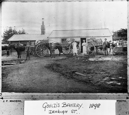 Gould's Bakery, c. 1898