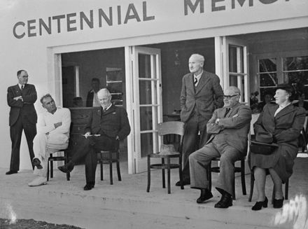 Opening of cricket pavilion
