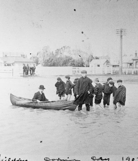 Feilding Flood, c. 1907