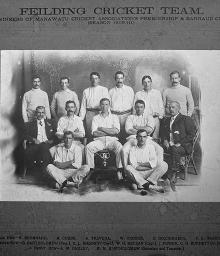 Feilding Cricket team 1909
