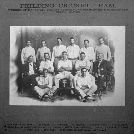 Feilding Cricket team 1909