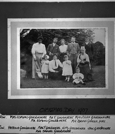 Goodbehere Family, c. 1907