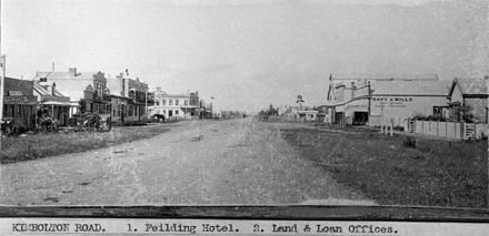 Kimbolton Rd looking NE