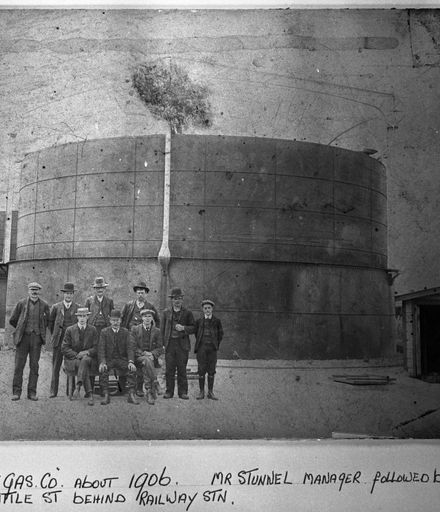 Feilding Gas Co. Staff, c. 1906