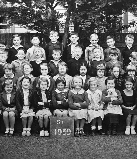 Manchester Street School, Standard 1, 1939